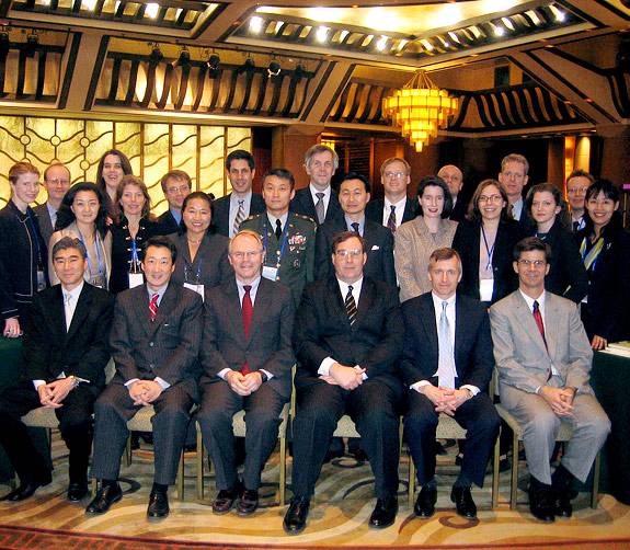 Christensen with delegation