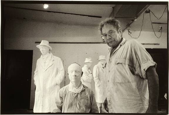 	George Segal casting Martin Friedman