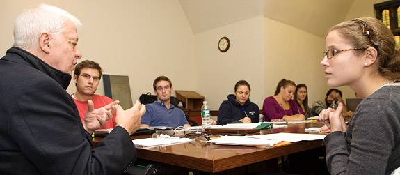 Frassica leading class