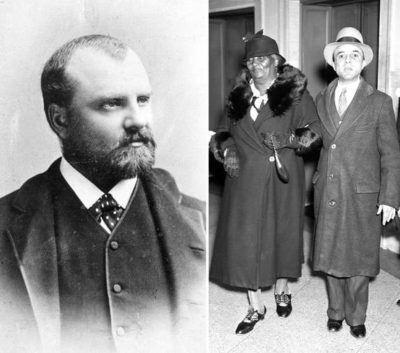 Clarence King with Ada Copeland