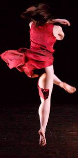 Dancer in red