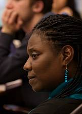 Rooks listening to student thoughts