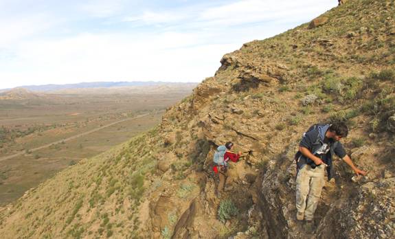 Laura Poppick, at left, and Blake Dyer