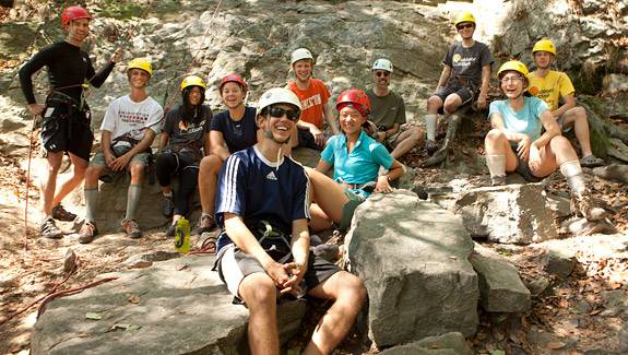 BT/BY group - rock climbing