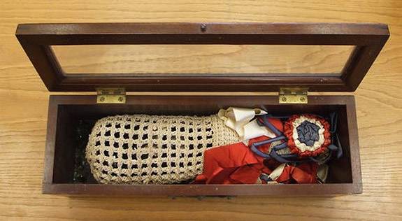 Library Blogs III ships bottle