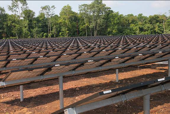 summer construction solar