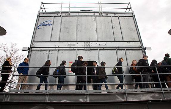 PEI Class Snapshot walkway