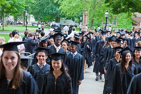Baccalaureate procession