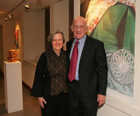 Peter Lewis and Shirley Tilghman