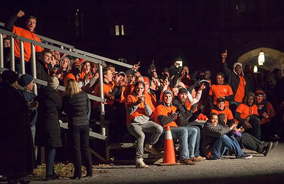 Bonfire Sunday night team