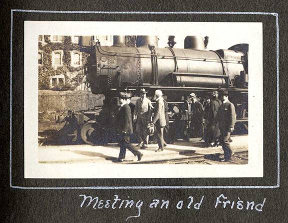 Mudd Blog Princeton Wilson by the train