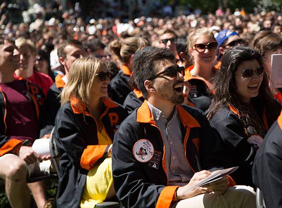 Class Day 2014 students