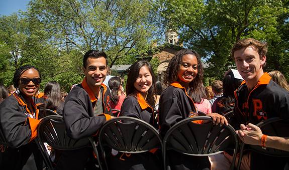 Class Day 2014 students