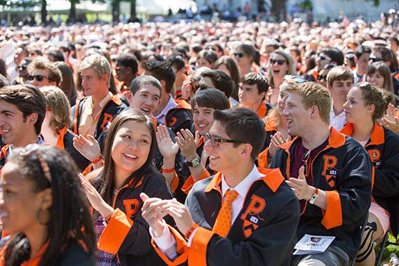 Class Day 2014 students