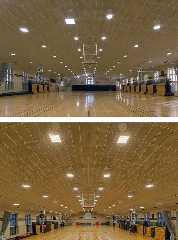 LED Lights Dillon Gym