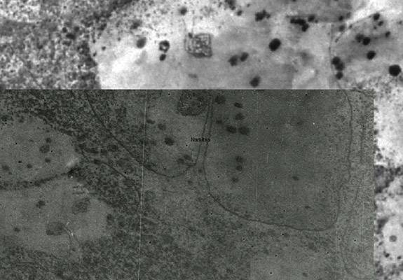 Aerial Namibia-Angola