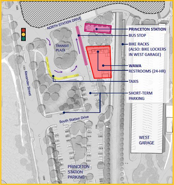 Arts and Transit Map