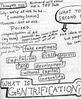Pace Breakout Gentrification journal sketch