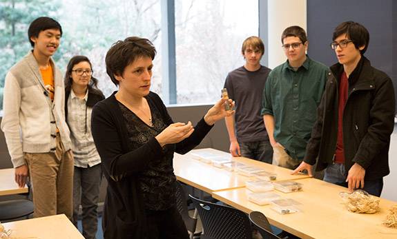 Freshman Seminar Alchemy  Rampling with students