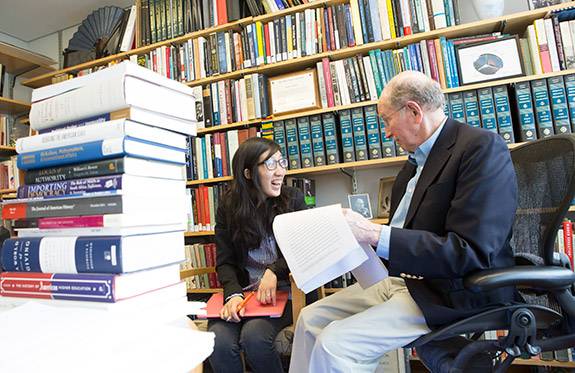 Senior Thesis Hanna Kim with professor Katz
