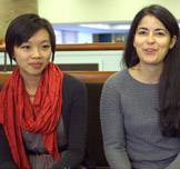 Graduate Students RGS Judy Fan and Natalia Cordova