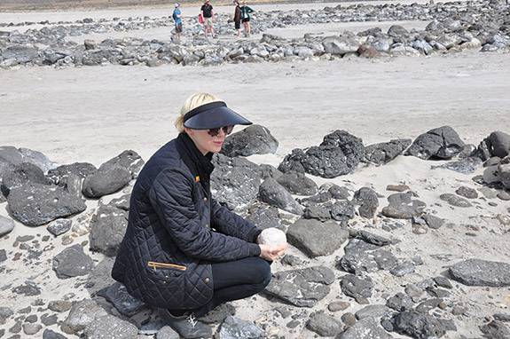 Graduate Students Spiral Jetty Melissa Frost