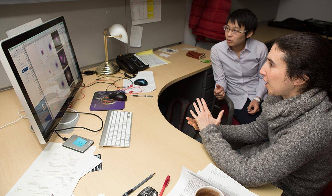 Jenny Greene with Ai-Lei Sun