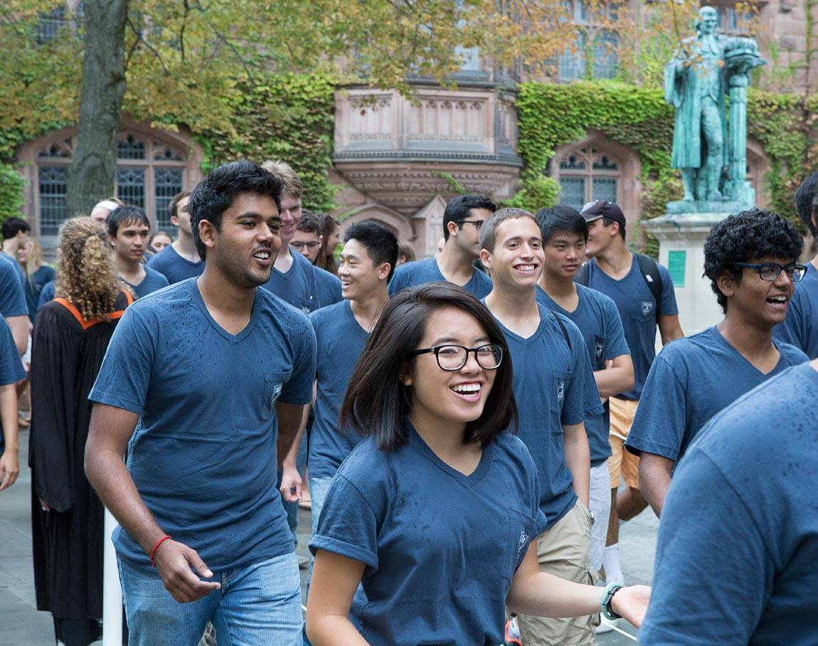 Opening Exercises Butler students process into chapel