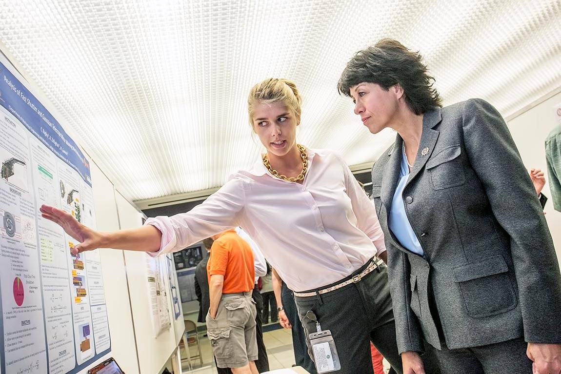 Donna Simon and Cara Bagley