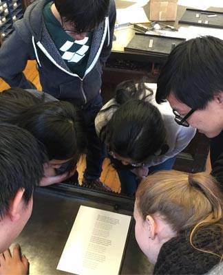 A Study in Type students