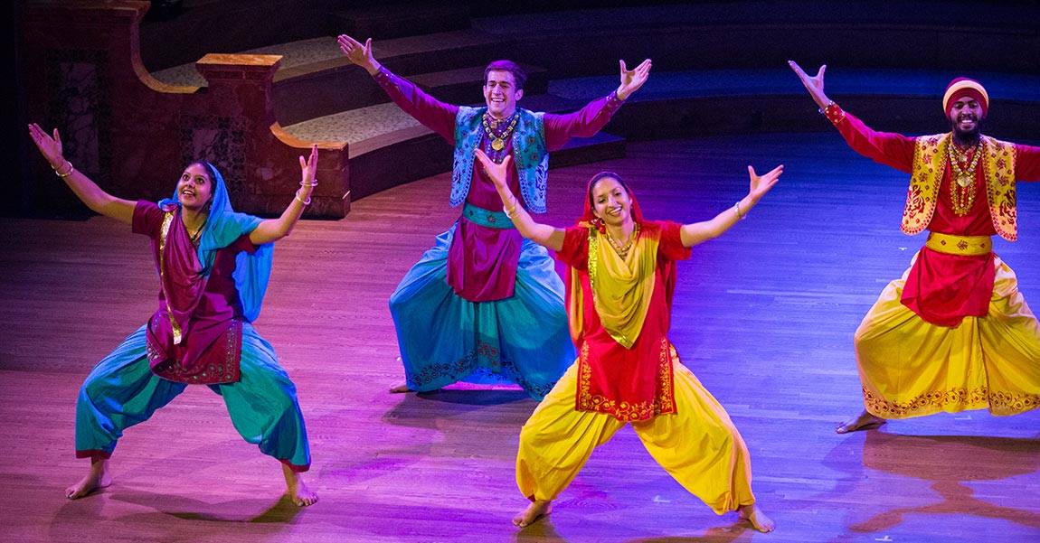 We Flourish conference Princeton Bhangra