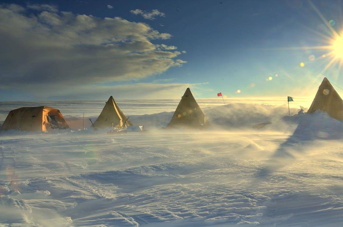 Oldest Ice base camp