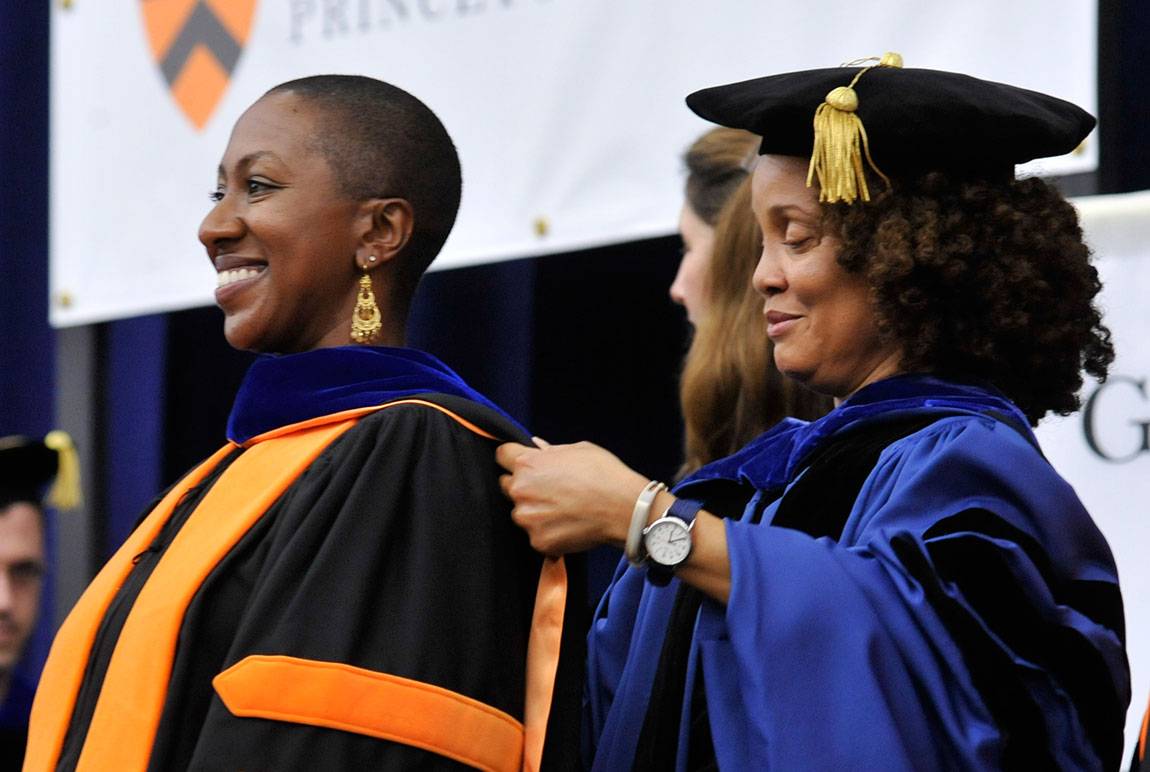 Hill awarded hood by Tera Hunter