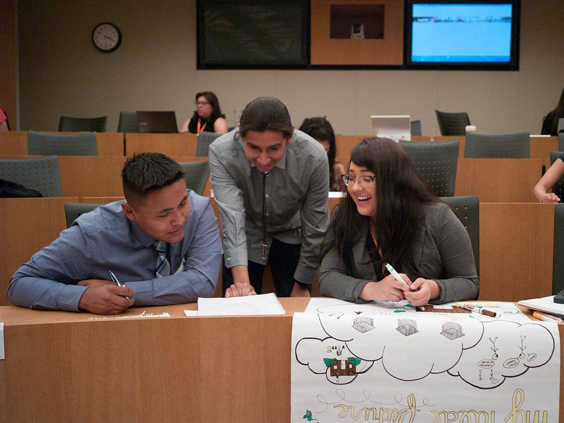 Summer Policy Academy Terrell Calabaza, Edmond Humetewa, Kayleigh Warren