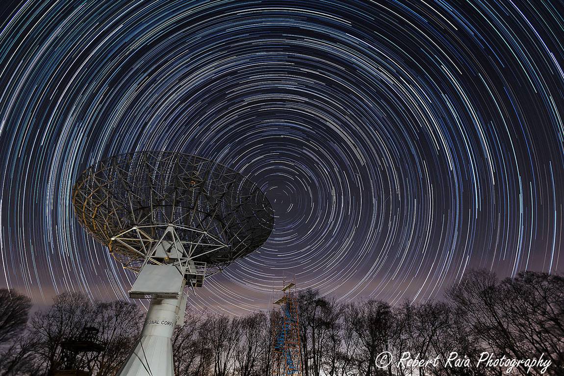 Daniel Marlow Satellite night sky