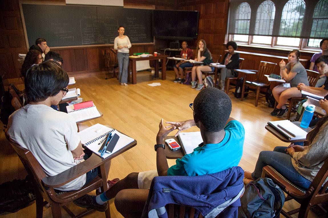 LEDA Summer at Princeton classroom