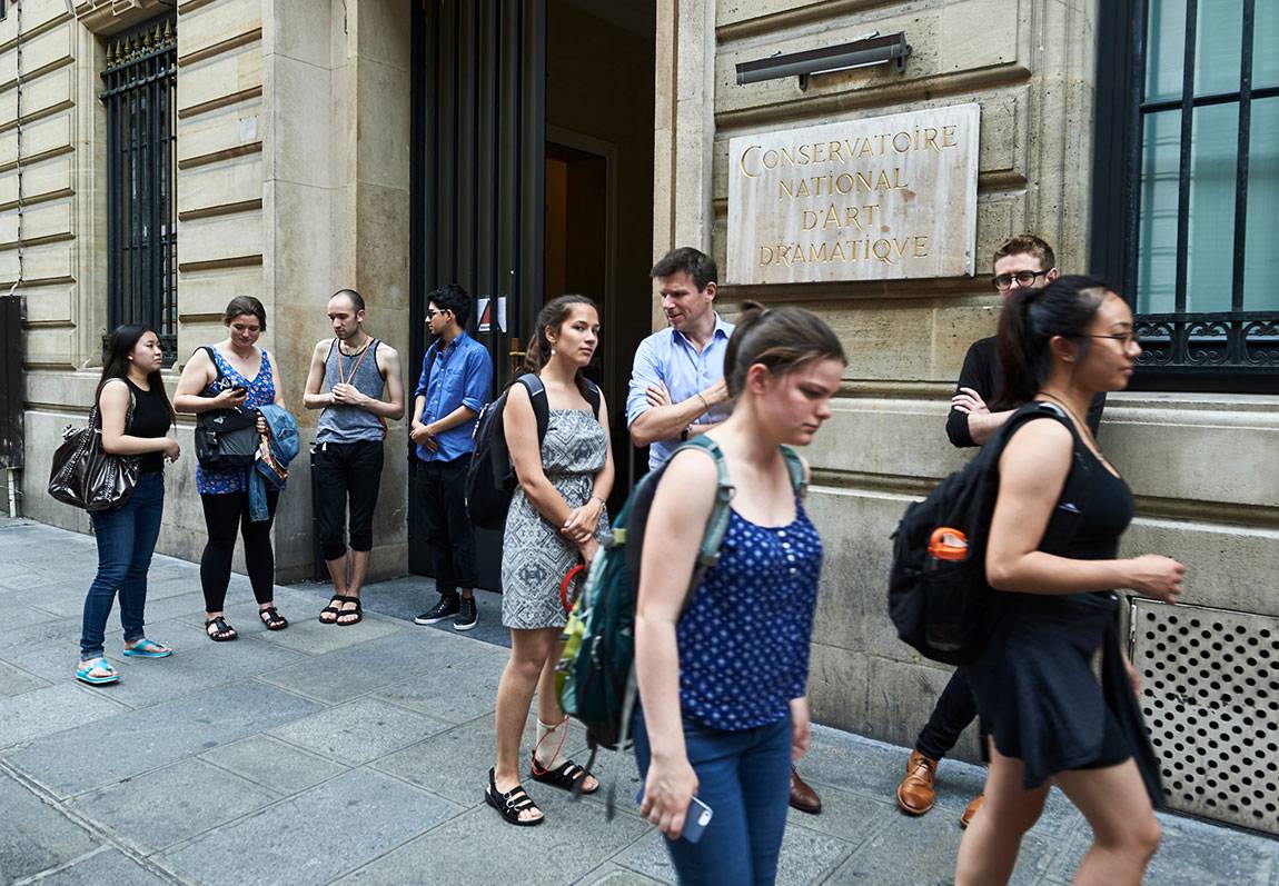 A Tale of Two Countries: France - students at Paris National Conservatory for the Dramatic Arts