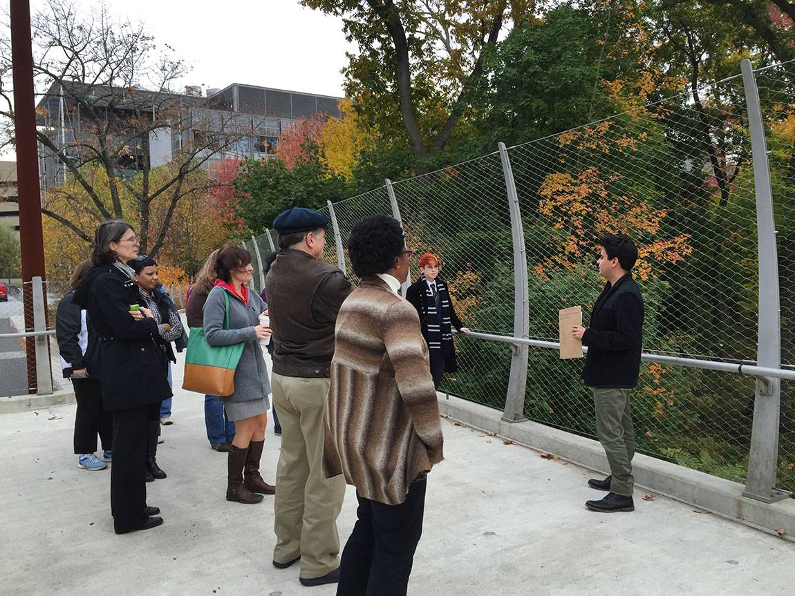 Photo of a Green Tour on the Streicker Bridge