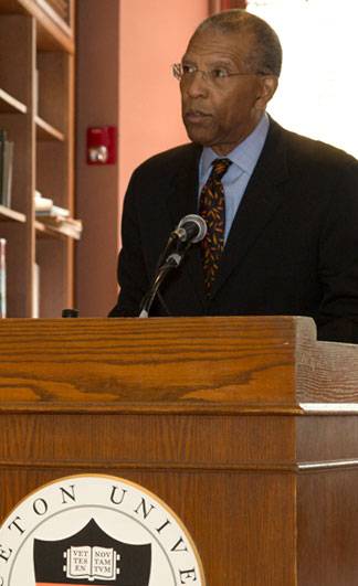 Charter Day installation of new medallion Brent Henry in Chancellor Green