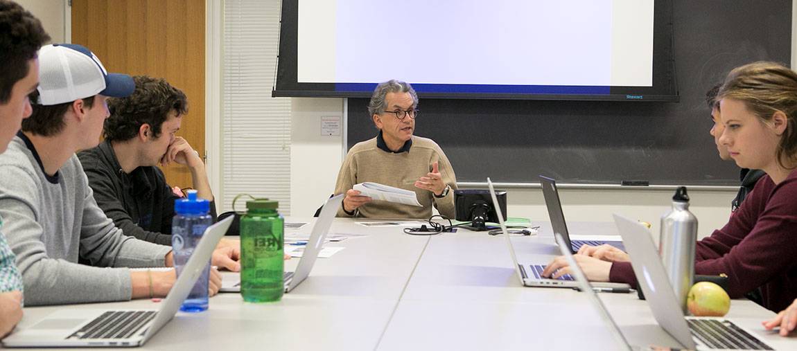 Freshman Seminar 'Design, Craft and Ethical Value' class