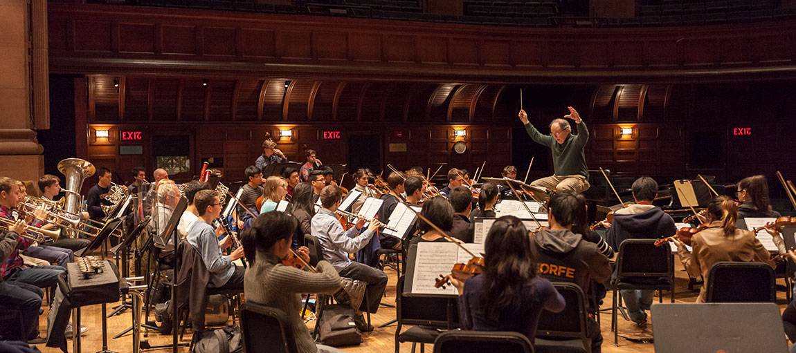 Richardson Auditorium in Alexander Hall Princeton University Orchestra