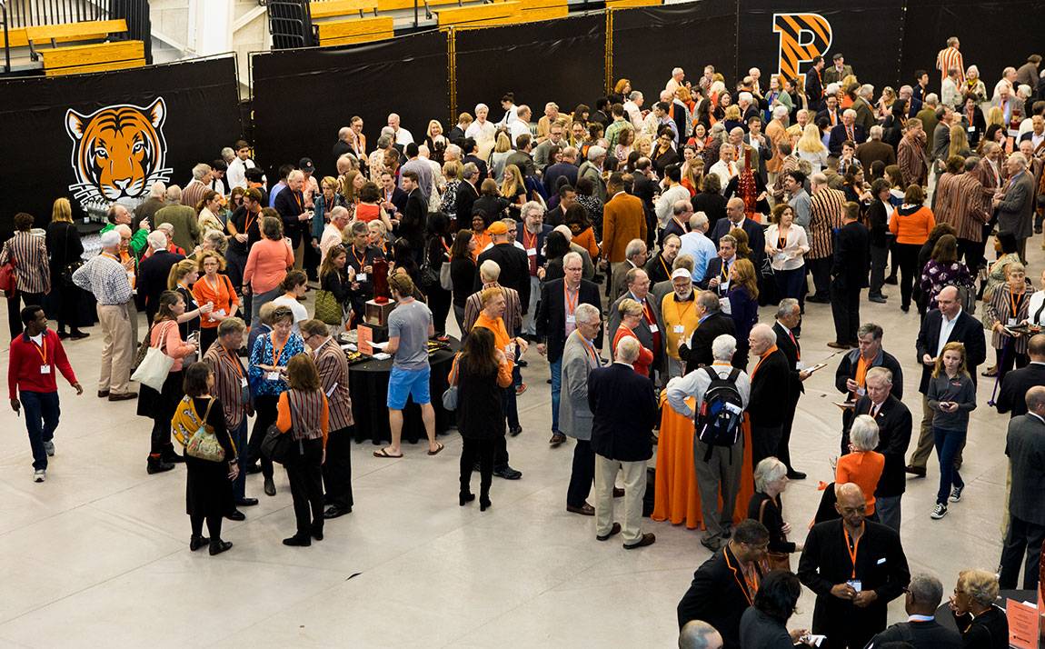 Alumni Day 2017 reception at Jadwin