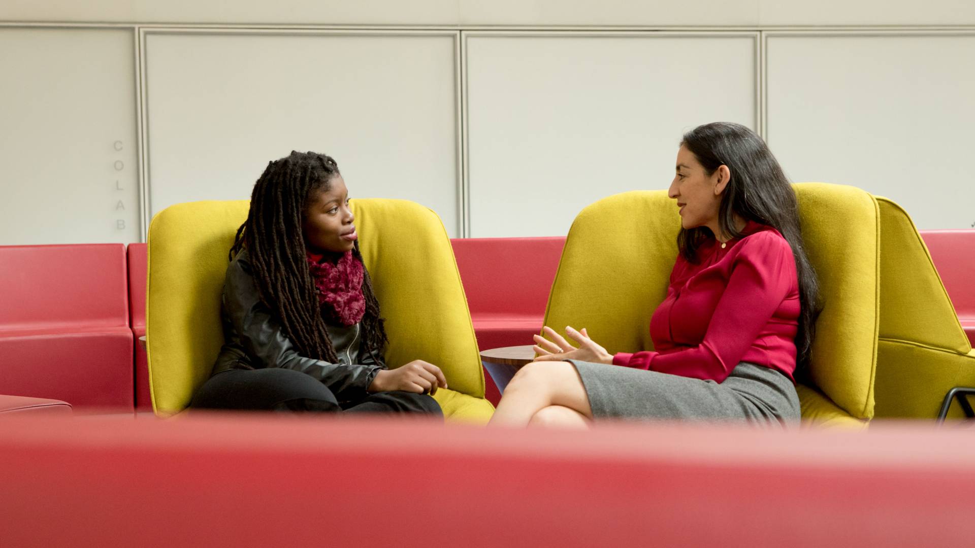 Ugonna Nwabueze and Elena Araoz