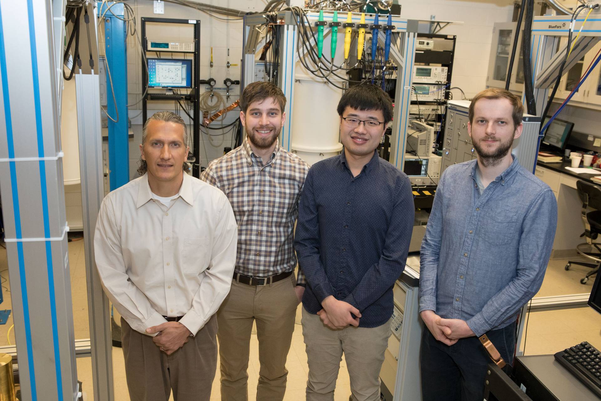 Jason Petta, David Zajac, Xiao Mi and Stefan Putz