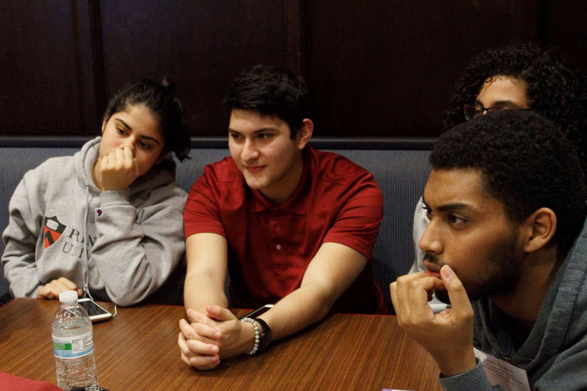 Karina Aguilar Guerrero, Abraham Cruz, Krystal Veras and Nebil Ibrahim