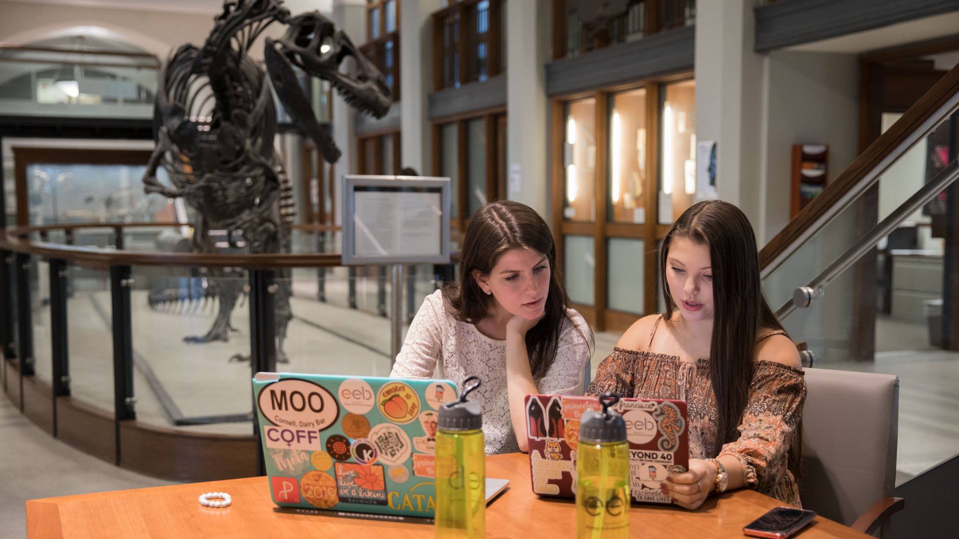 Maria Tokarska and Mikaela Walkup