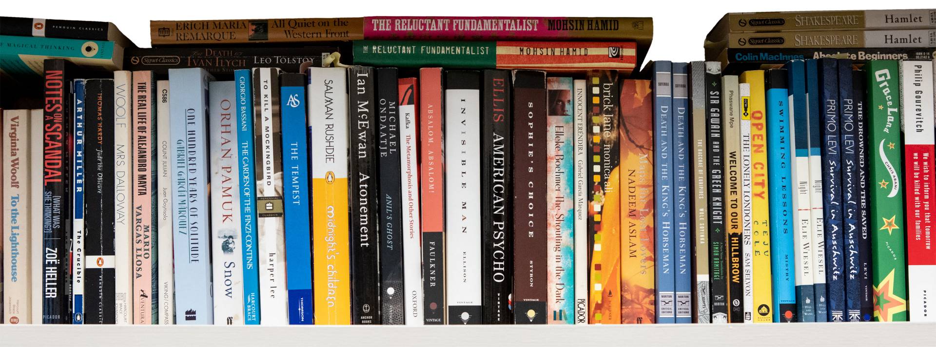 Books on Simon Gikandi's bookshelf