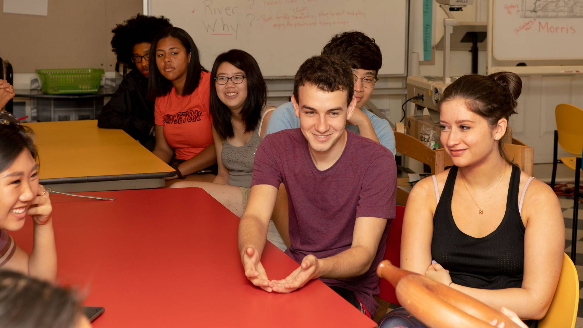 Students learn about Newark's history