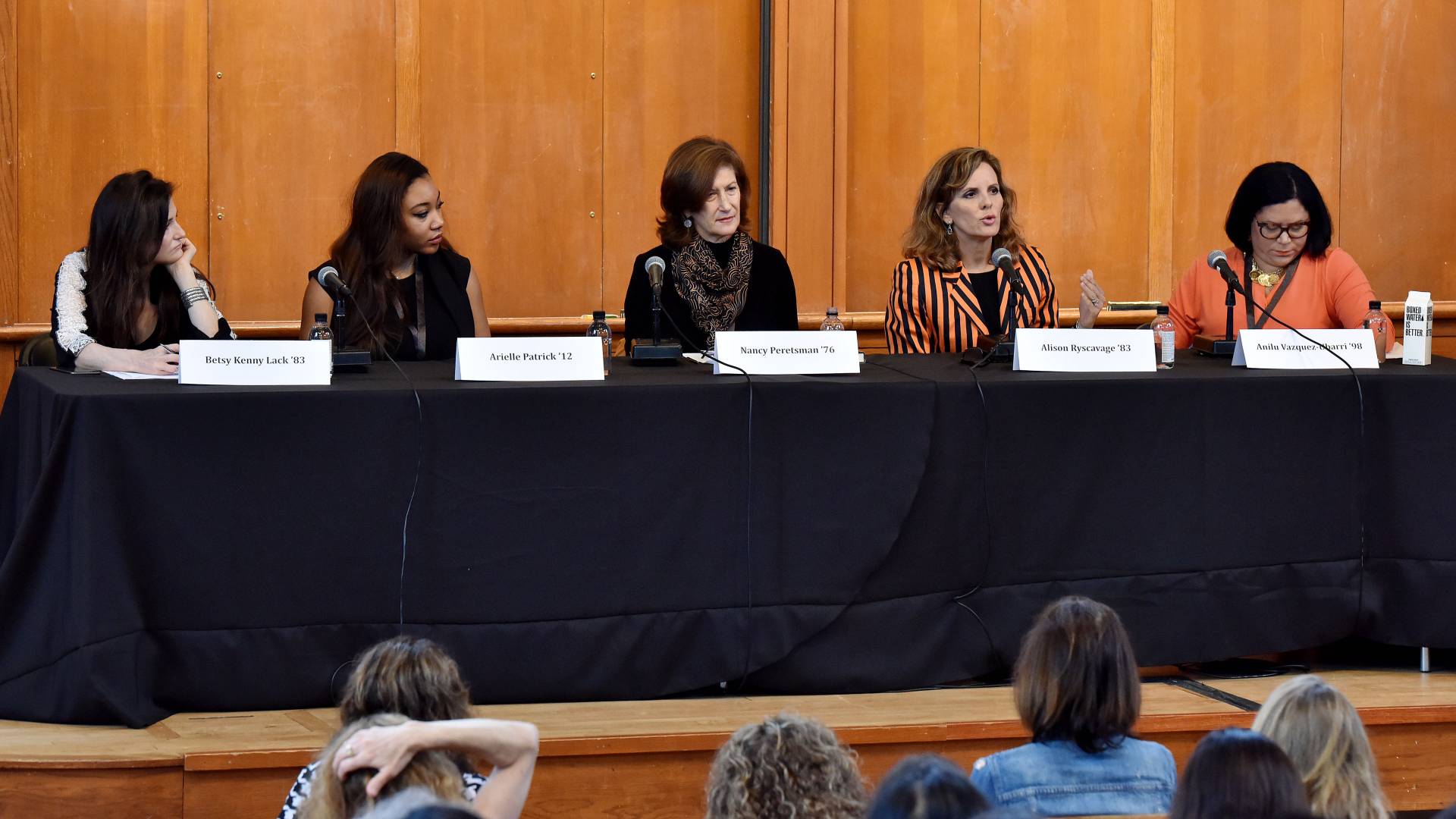 Betsy Kenny Lack, Arielle Patrick, Nancy Peretsman, Alison Ryscavage, Anilu Vazquez-Ubarri