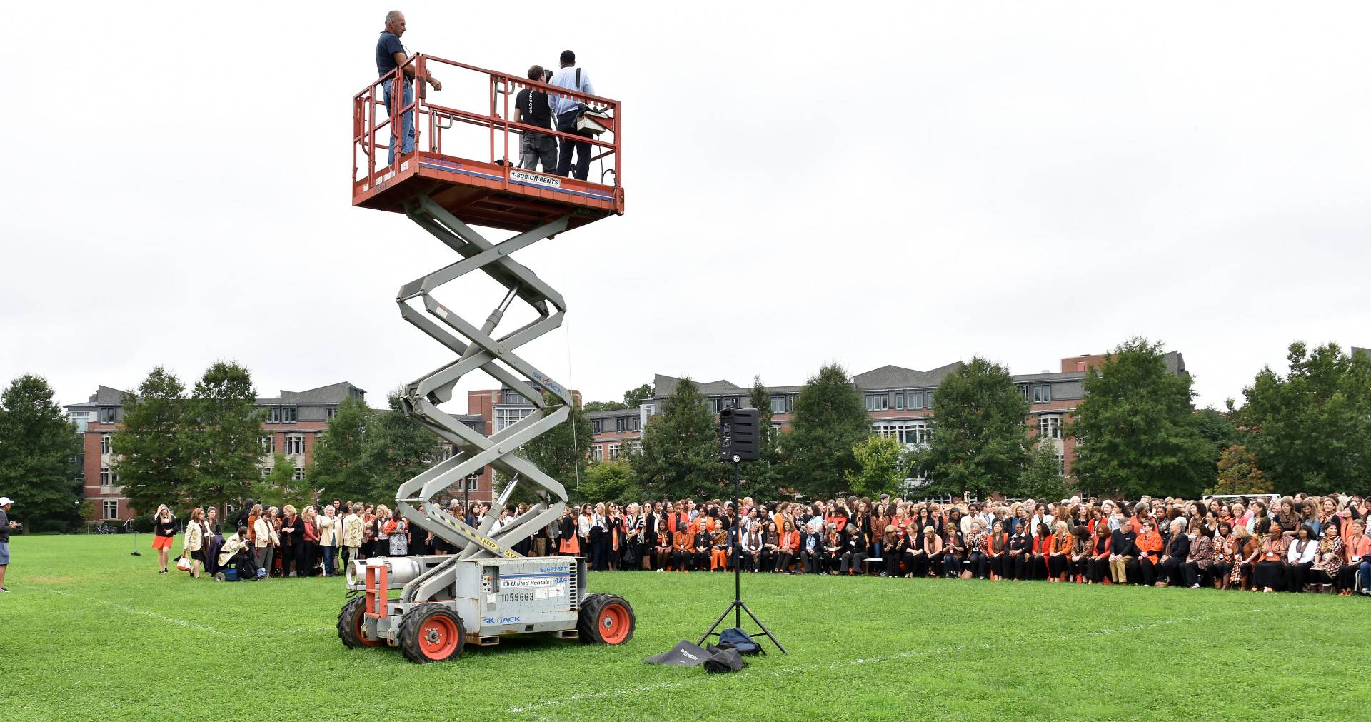 She Roars attendees gather for group photo
